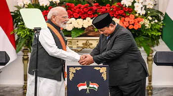 ndia and Indonesia strengthen bilateral ties by signing multiple agreements covering defence, trade, technology, healthcare, digital payments, and cultural cooperation.