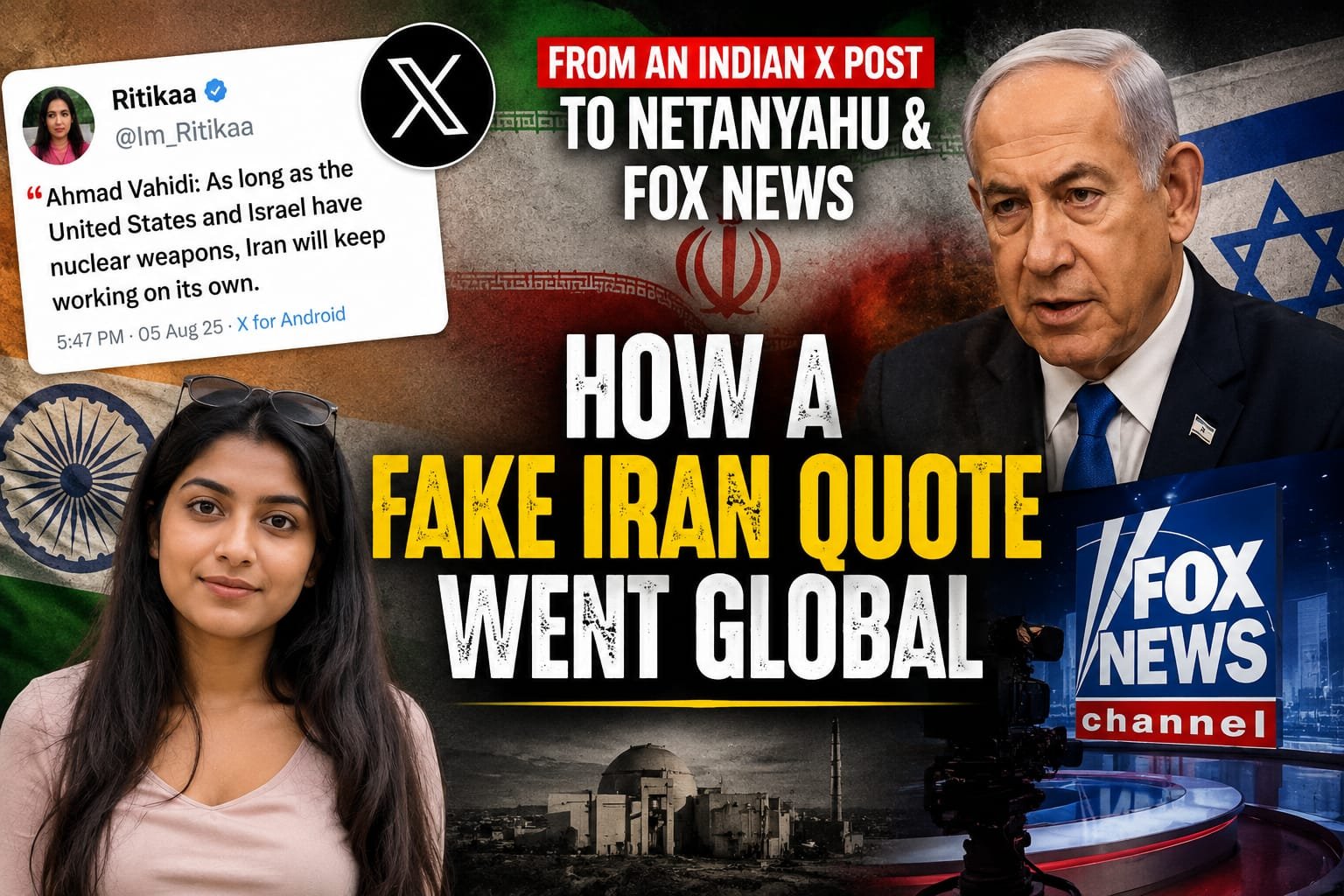 Ahmad Vahidi Fake Quote Sparks Global Misinformation Storm