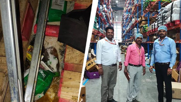 Zepto Hoskote warehouse