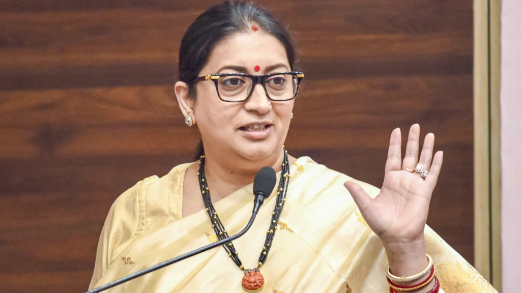 Smriti Irani’s BJP Comeback: New Role Signals More Women Power